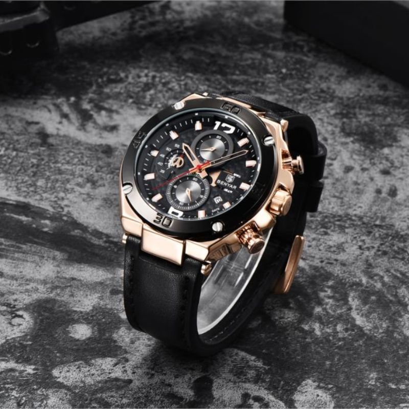 Quartz multifunctioneel sportchronograafhorloge