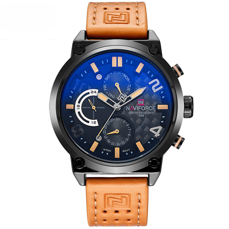 Quartz horloge met datumweergave