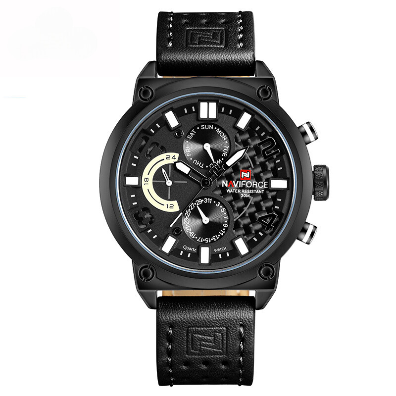 Quartz horloge met datumweergave