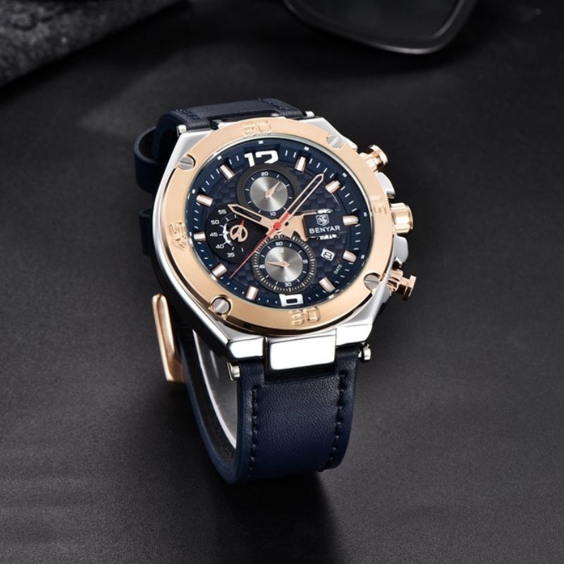 Quartz multifunctioneel sportchronograafhorloge