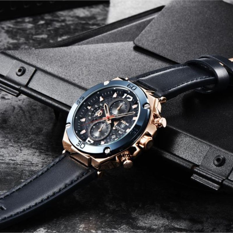 Quartz multifunctioneel sportchronograafhorloge