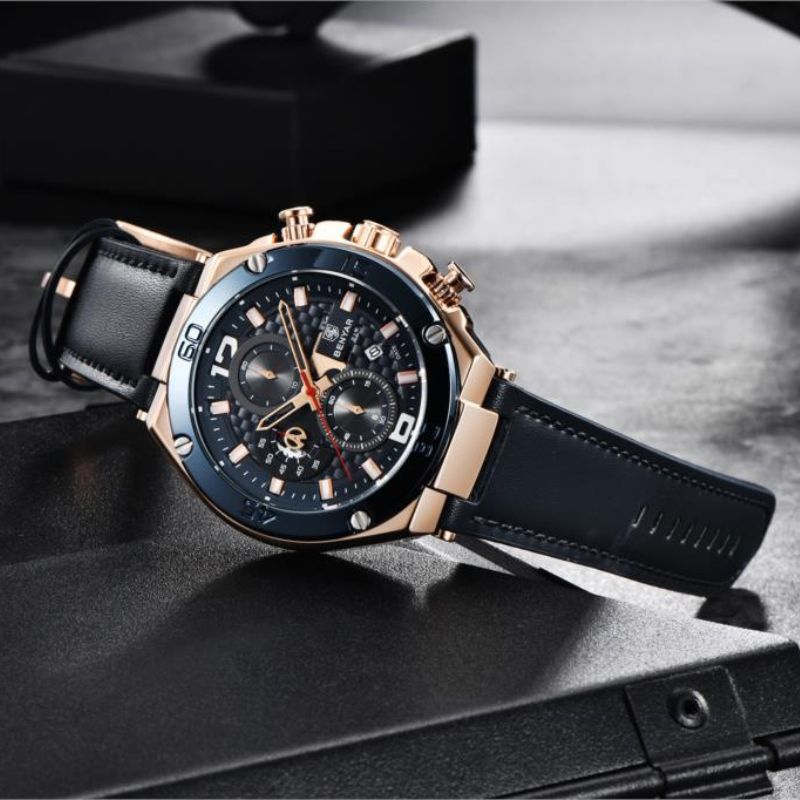Quartz multifunctioneel sportchronograafhorloge