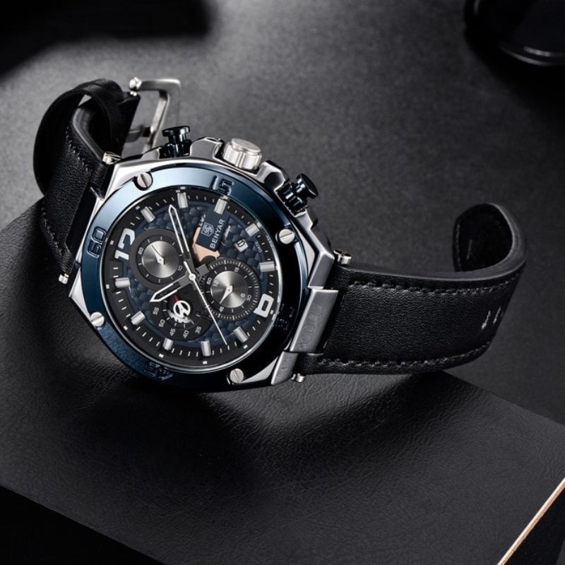 Quartz multifunctioneel sportchronograafhorloge