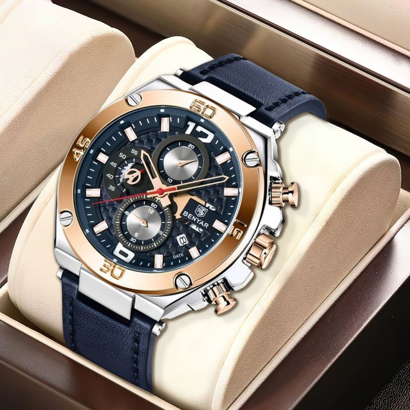Quartz multifunctioneel sportchronograafhorloge