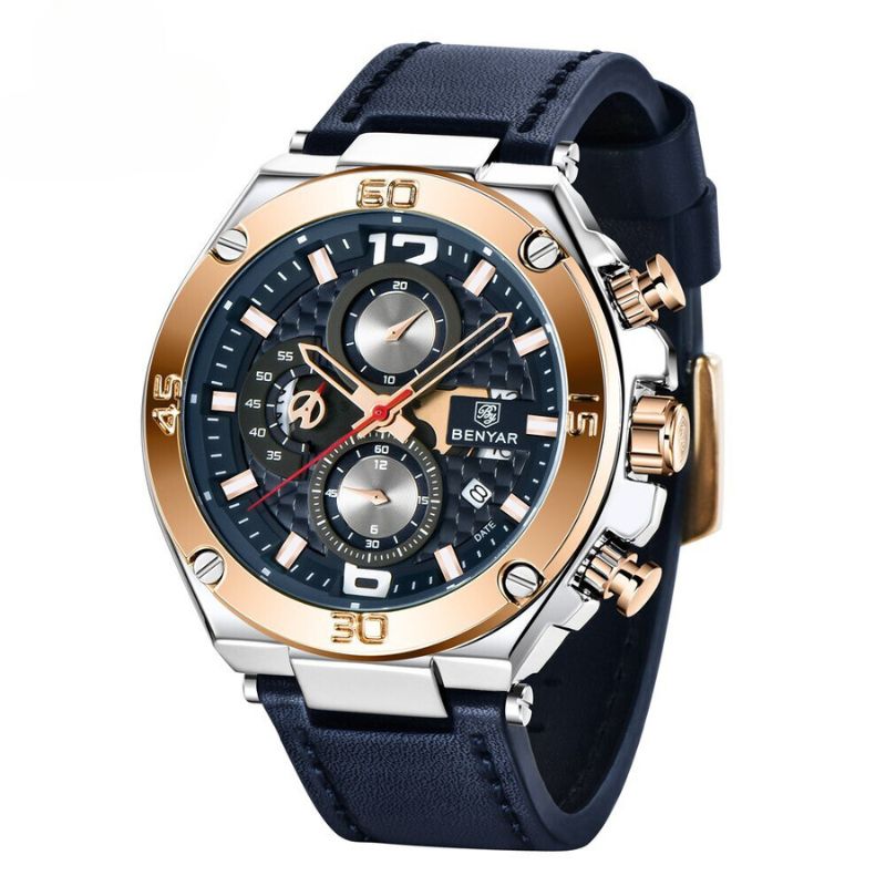 Quartz multifunctioneel sportchronograafhorloge