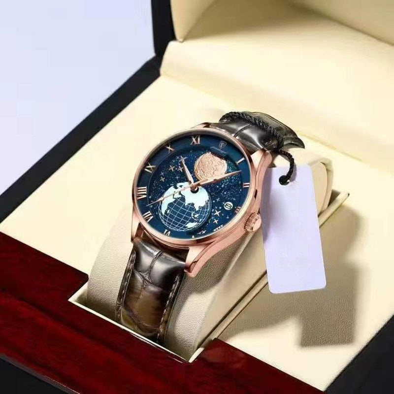 Zakelijk mode quartz horloge