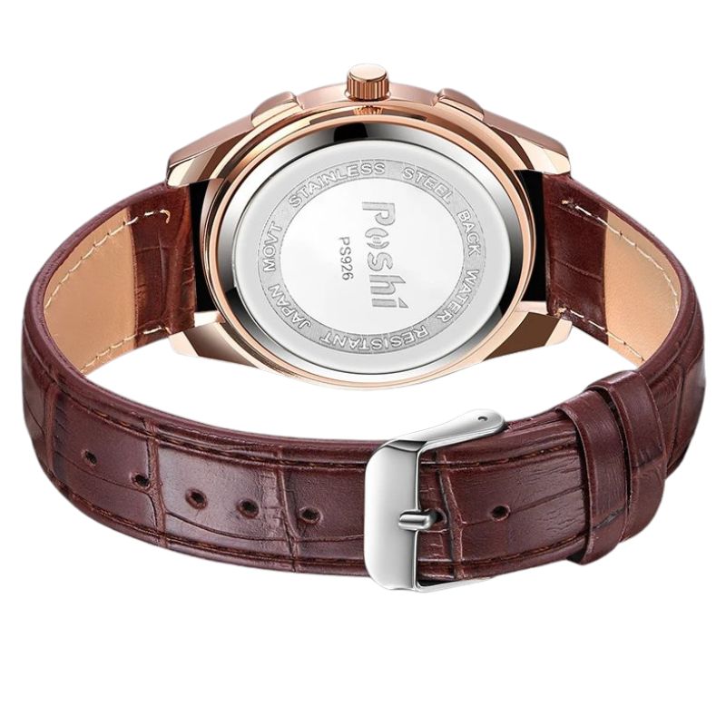 Zakelijk quartz herenhorloge