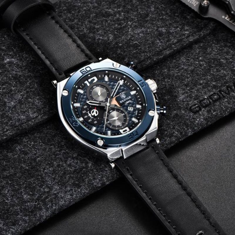 Quartz multifunctioneel sportchronograafhorloge
