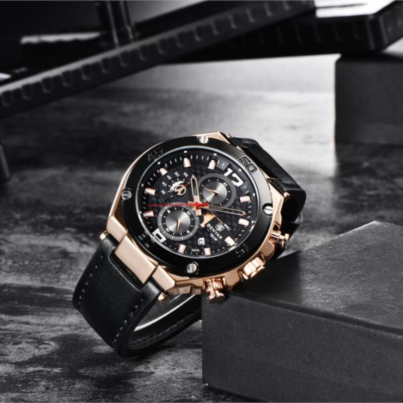 Quartz multifunctioneel sportchronograafhorloge