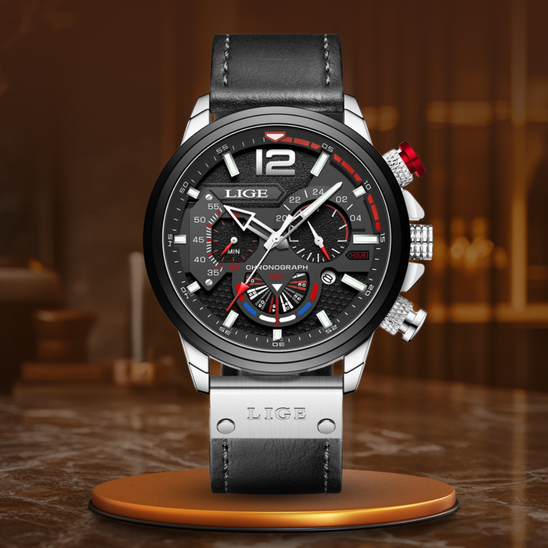 Robuust quartz militair horloge