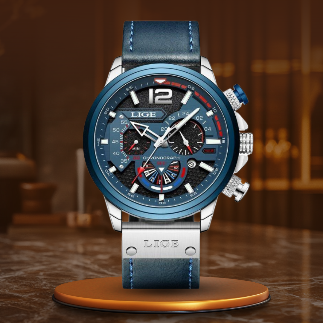 Robuust quartz militair horloge