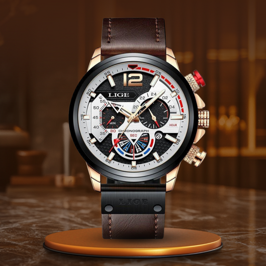 Robuust quartz militair horloge