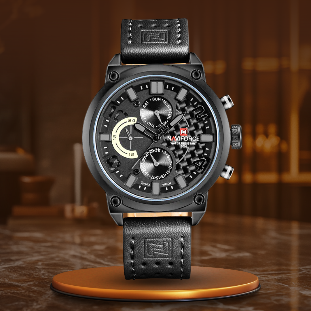 Quartz horloge met datumweergave