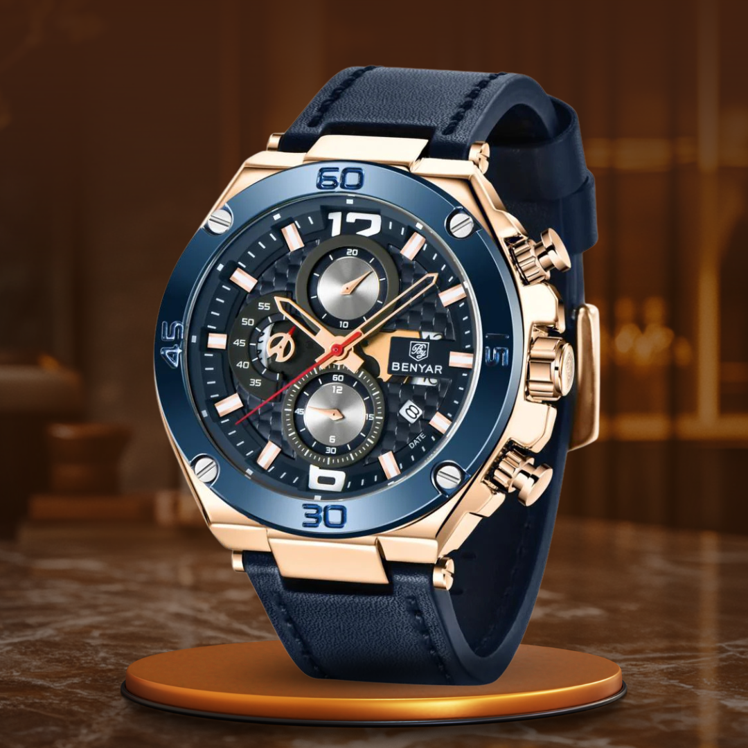 Quartz multifunctioneel sportchronograafhorloge