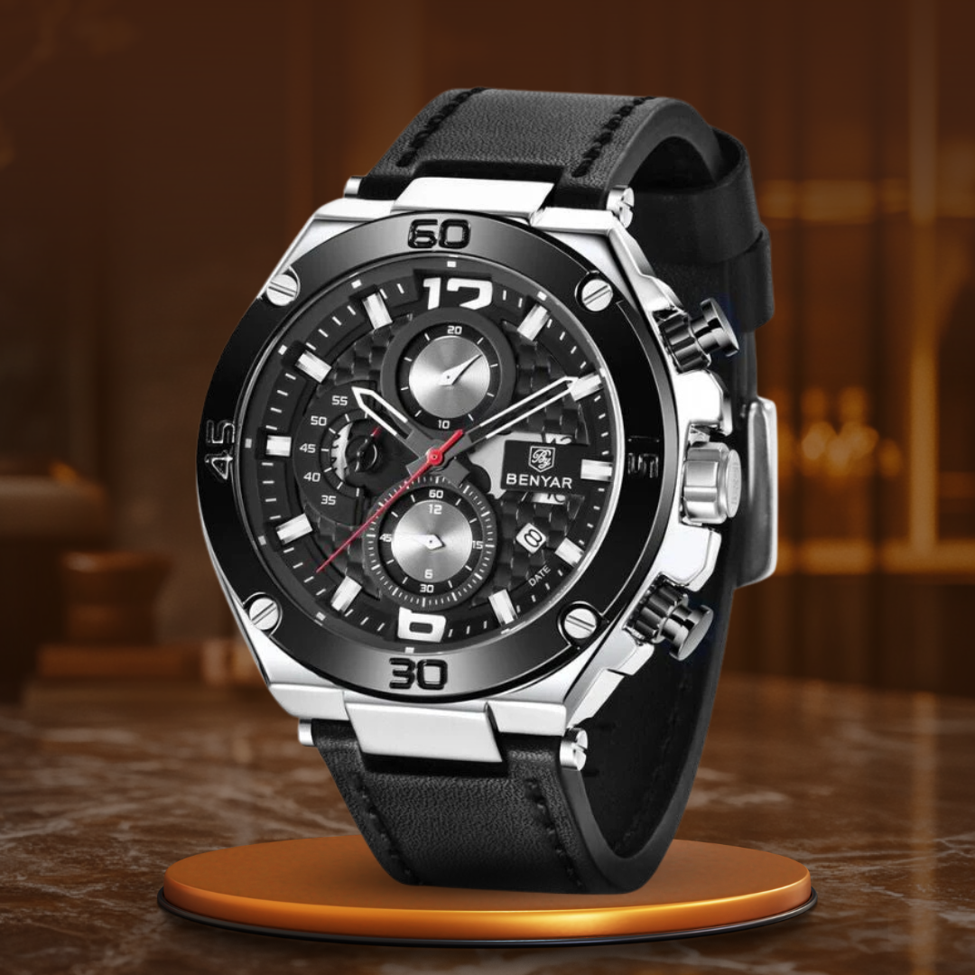 Quartz multifunctioneel sportchronograafhorloge
