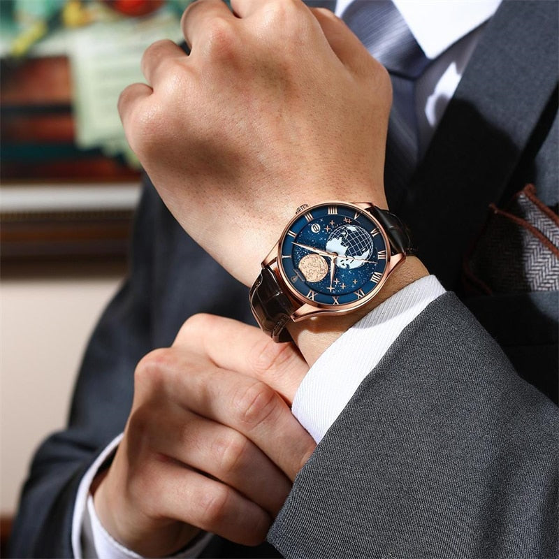 Zakelijk mode quartz horloge
