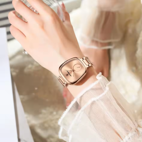 Minimalistisch luxe horloge voor vrouwen