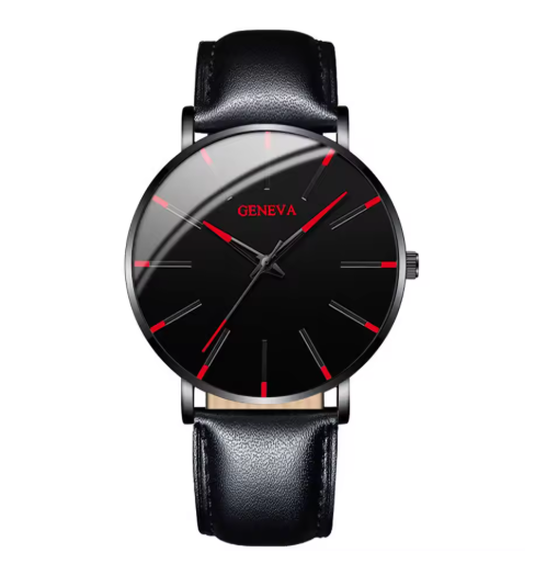 Zwart horloge voor heren