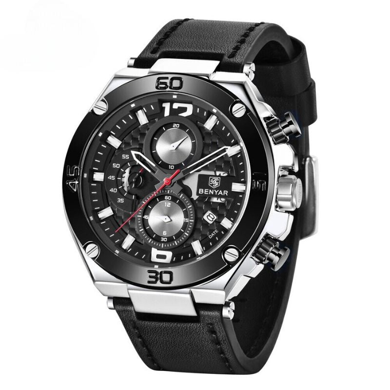Quartz multifunctioneel sportchronograafhorloge