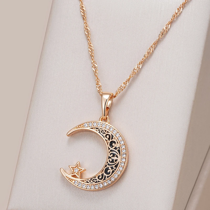 Maanketting elegant en schitterend