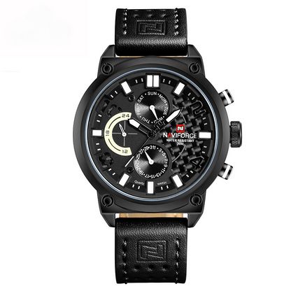 Quartz horloge met datumweergave