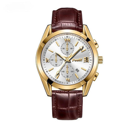 Zakelijk quartz herenhorloge