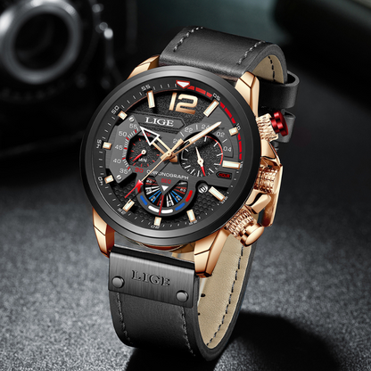 Robuust quartz militair horloge