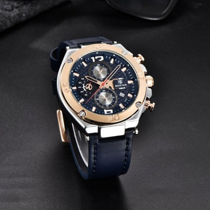 Quartz multifunctioneel sportchronograafhorloge