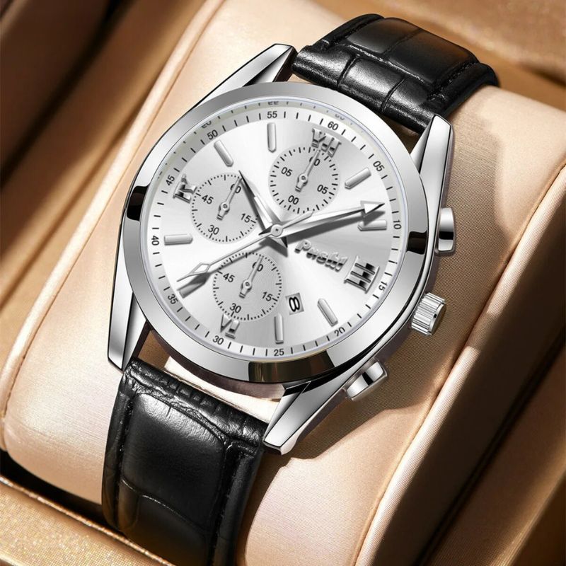 Zakelijk quartz herenhorloge