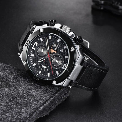 Quartz multifunctioneel sportchronograafhorloge
