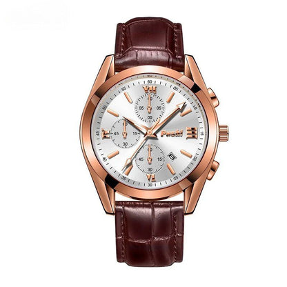 Zakelijk quartz herenhorloge