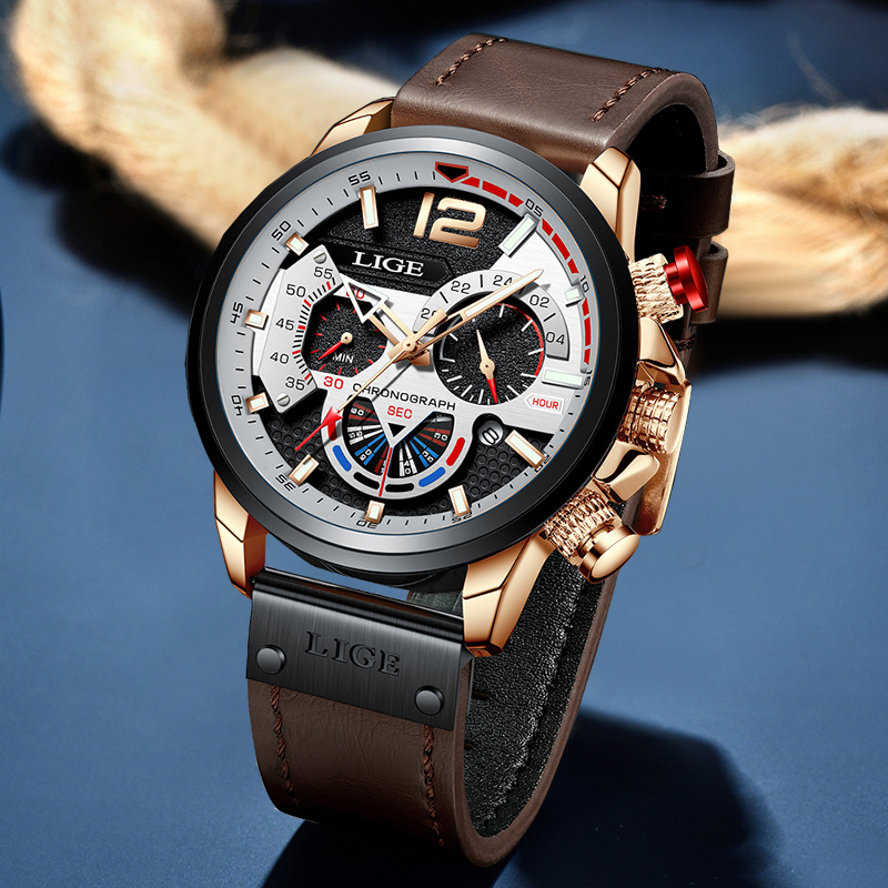Robuust quartz militair horloge