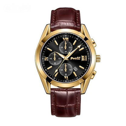 Zakelijk quartz herenhorloge