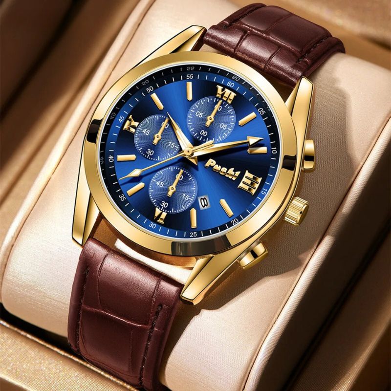 Zakelijk quartz herenhorloge