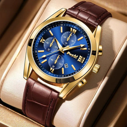 Zakelijk quartz herenhorloge