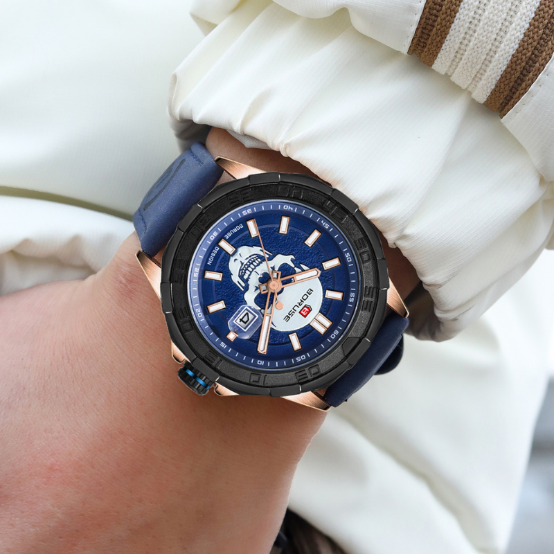 Modieus waterdicht multifunctioneel chronograafhorloge