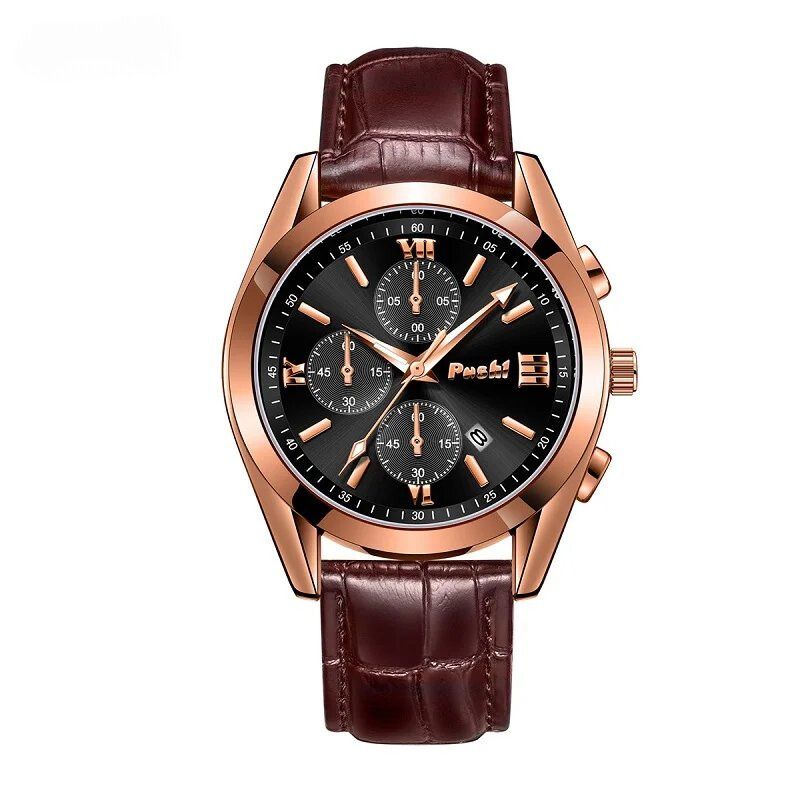 Zakelijk quartz herenhorloge