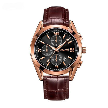 Zakelijk quartz herenhorloge