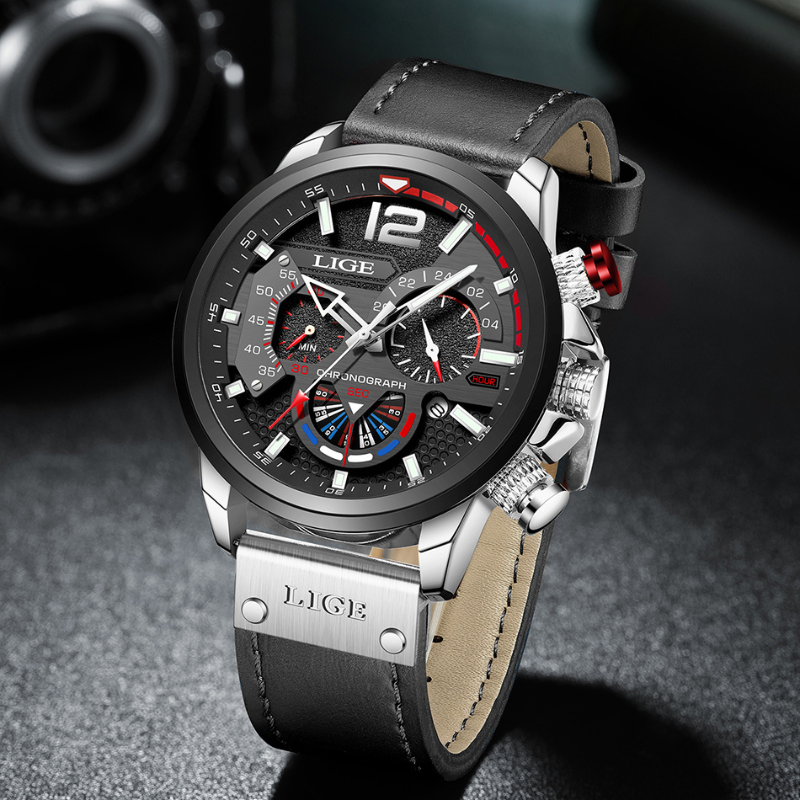 Robuust quartz militair horloge