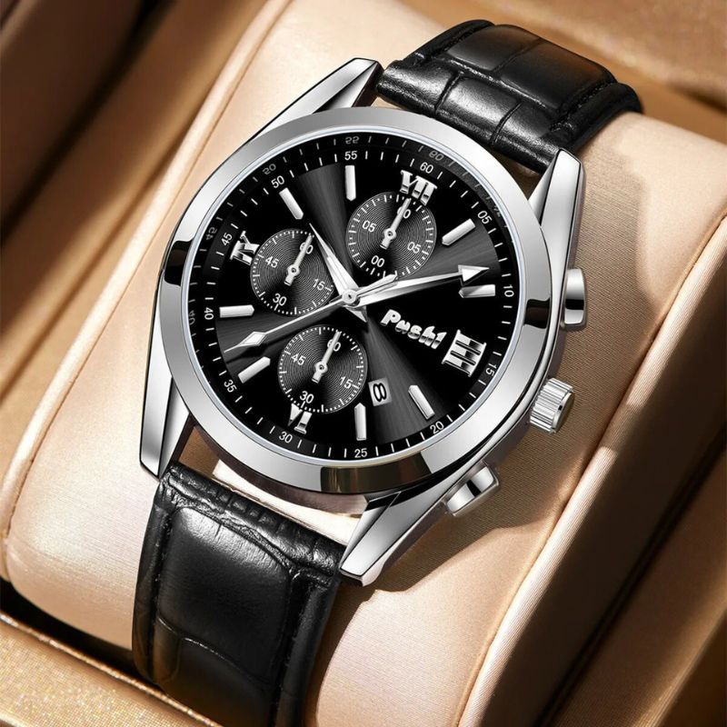 Zakelijk quartz herenhorloge