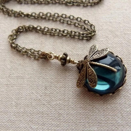 Vintage libellen ketting