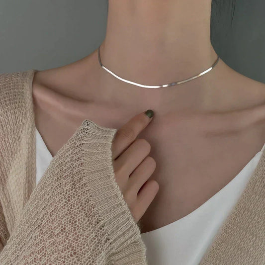Zilveren ketting