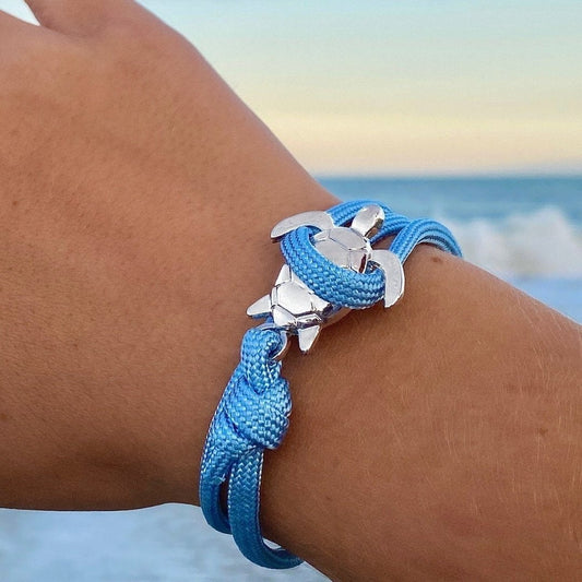 Handgemaakte zeeschildpad armband