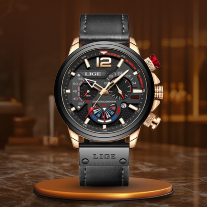 Robuust quartz militair horloge