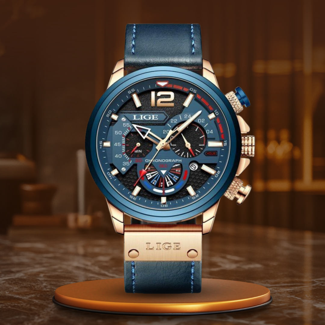 Robuust quartz militair horloge