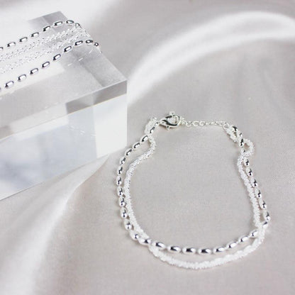 Zilveren zirkonia armband
