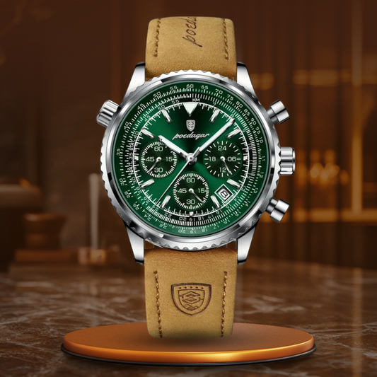 Luxe chronograaf horloge