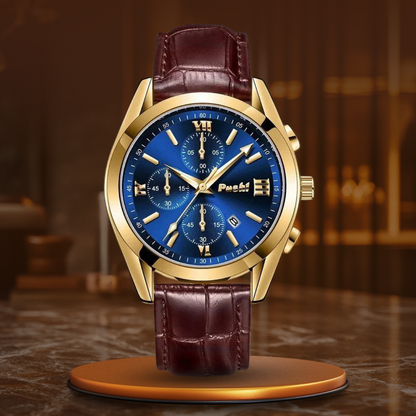 Zakelijk quartz herenhorloge