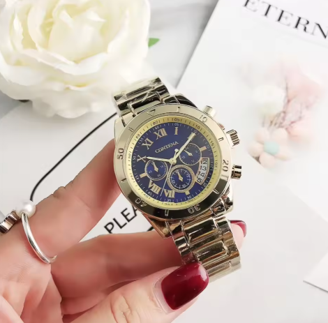 Roségoud luxe horloge voor dames