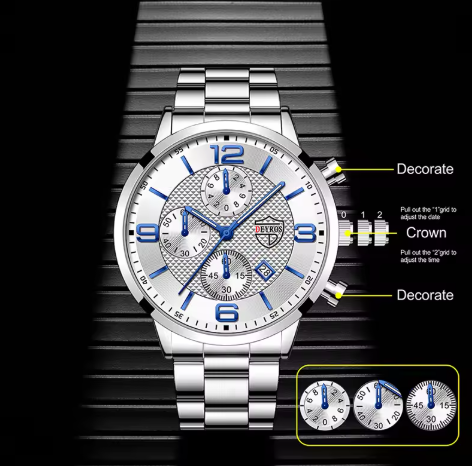 Luxus geschäftsuhr herenhorloge